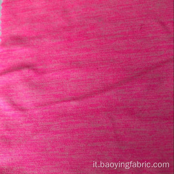 Tessuto jersey cationico Rosa fluo